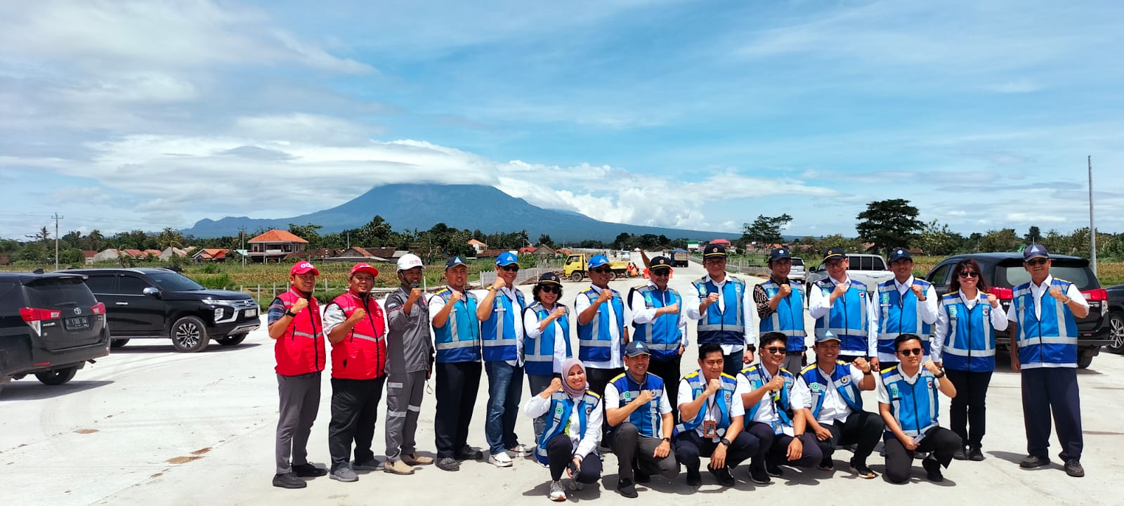 Kunjungan Komisaris PT Jasa Marga (Persero) Tbk dalam rangka monitoring kesiapan jalur fungsional Klaten - Prambanan