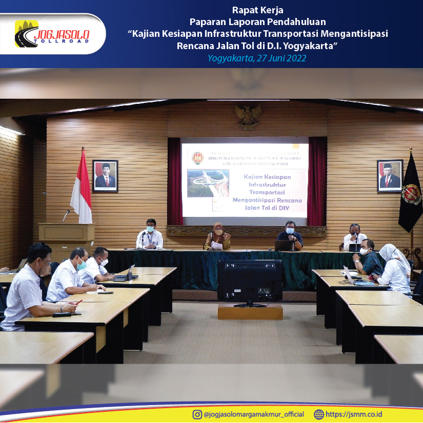 Hadir dalam acara tersebut Pristi Wahyono selaku Direktur Teknik JMM yang didampingi oleh General Manager Teknik JMM Tutus Trihandoko, Tim teknik serta Unit terkait.
