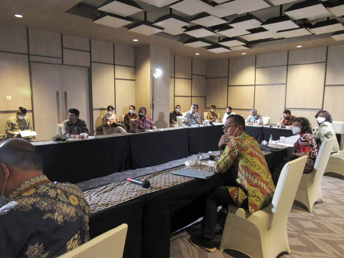 Rapat Koordinasi Progres Pengadaan Lahan Seksi 1 Jalan Tol Solo - Yogyakarta - NYIA Kulonprogo