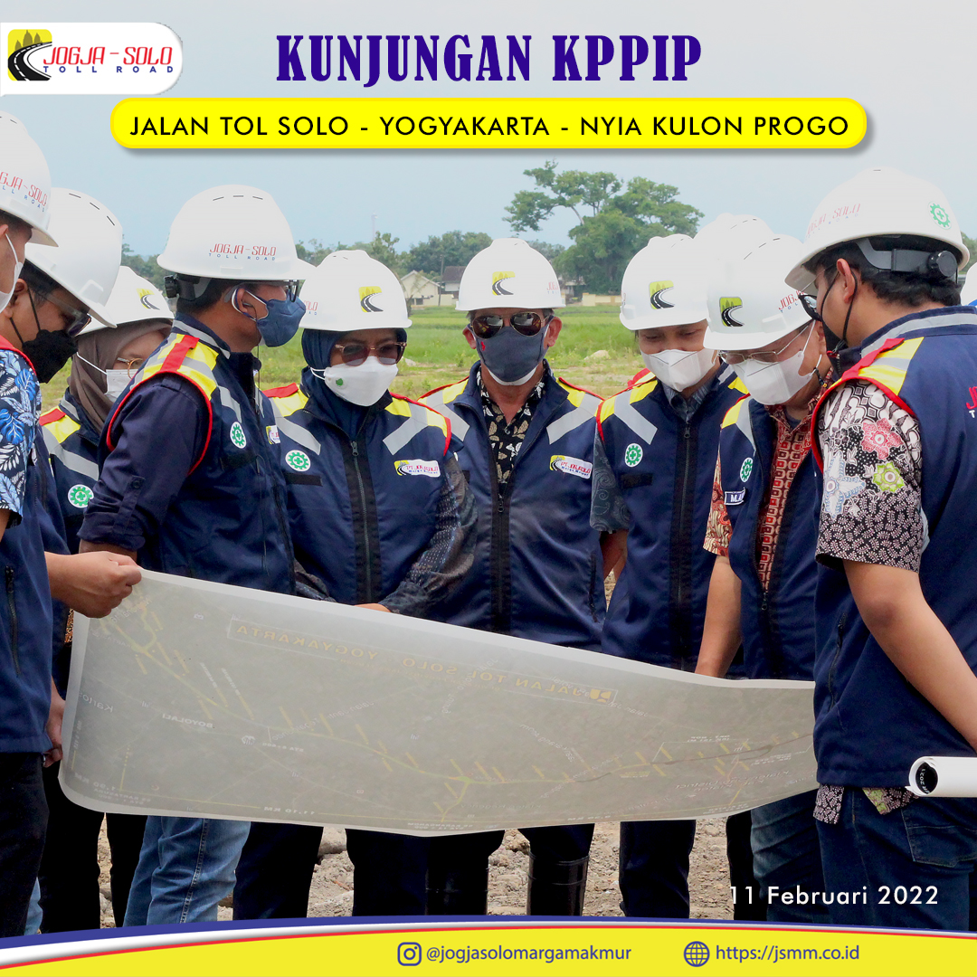 Kunjungan Tim Komite Percepatan Penyediaan Infrastruktur Prioritas (KPPIP) ke Proyek jalan tol Solo-
